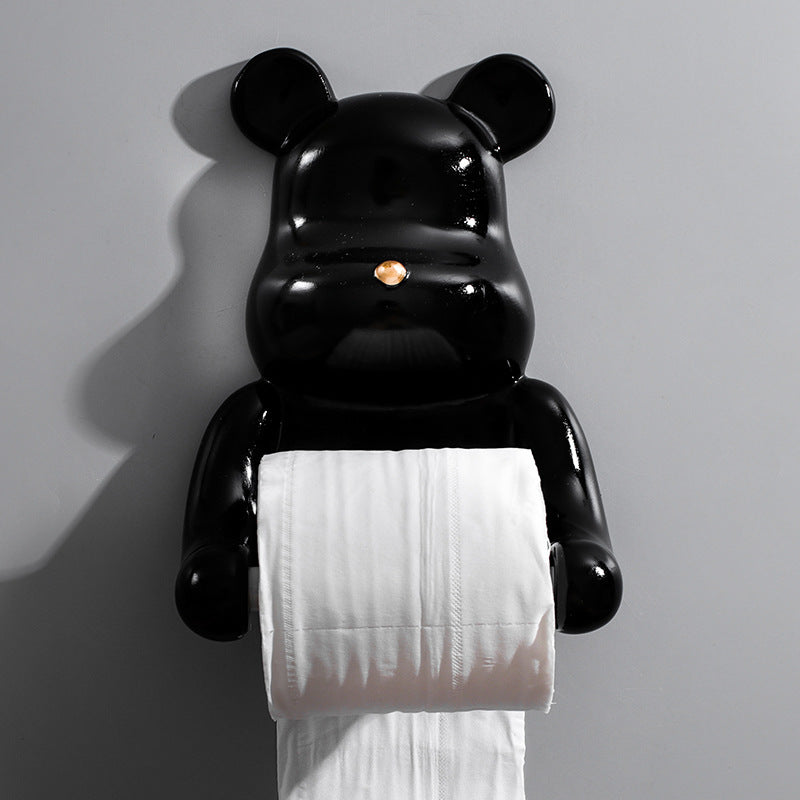 Animal Tissue Box Statue Figurine Hanging Toilet Paper Holder
