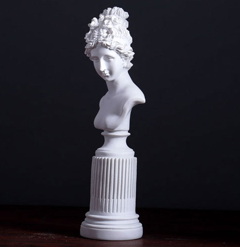 Sculpture creative furya goddess home furnishings