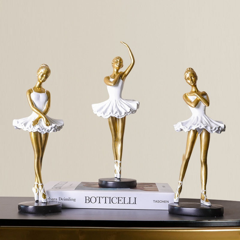 Nordic Art Decoration Ballet Girl Niche