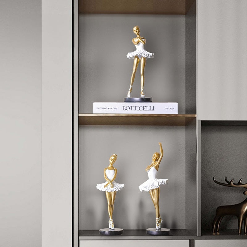 Nordic Art Decoration Ballet Girl Niche