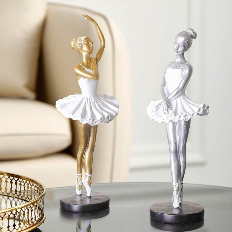 Nordic Art Decoration Ballet Girl Niche