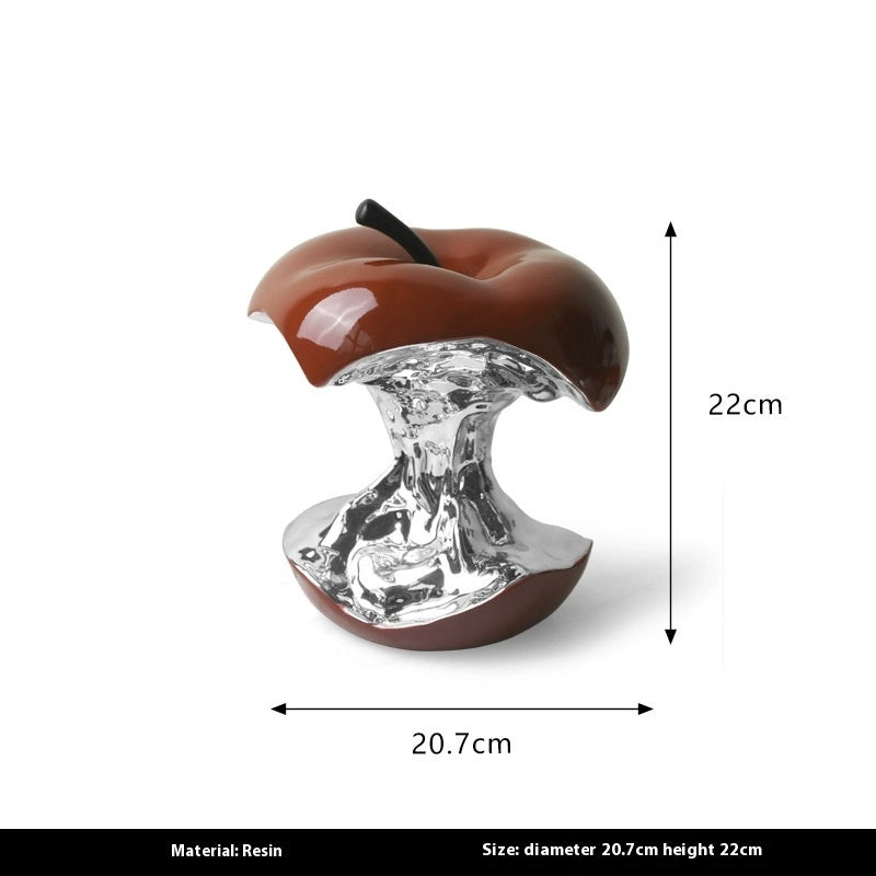 Modern Abstract Art Resin Electroplating Ornaments
