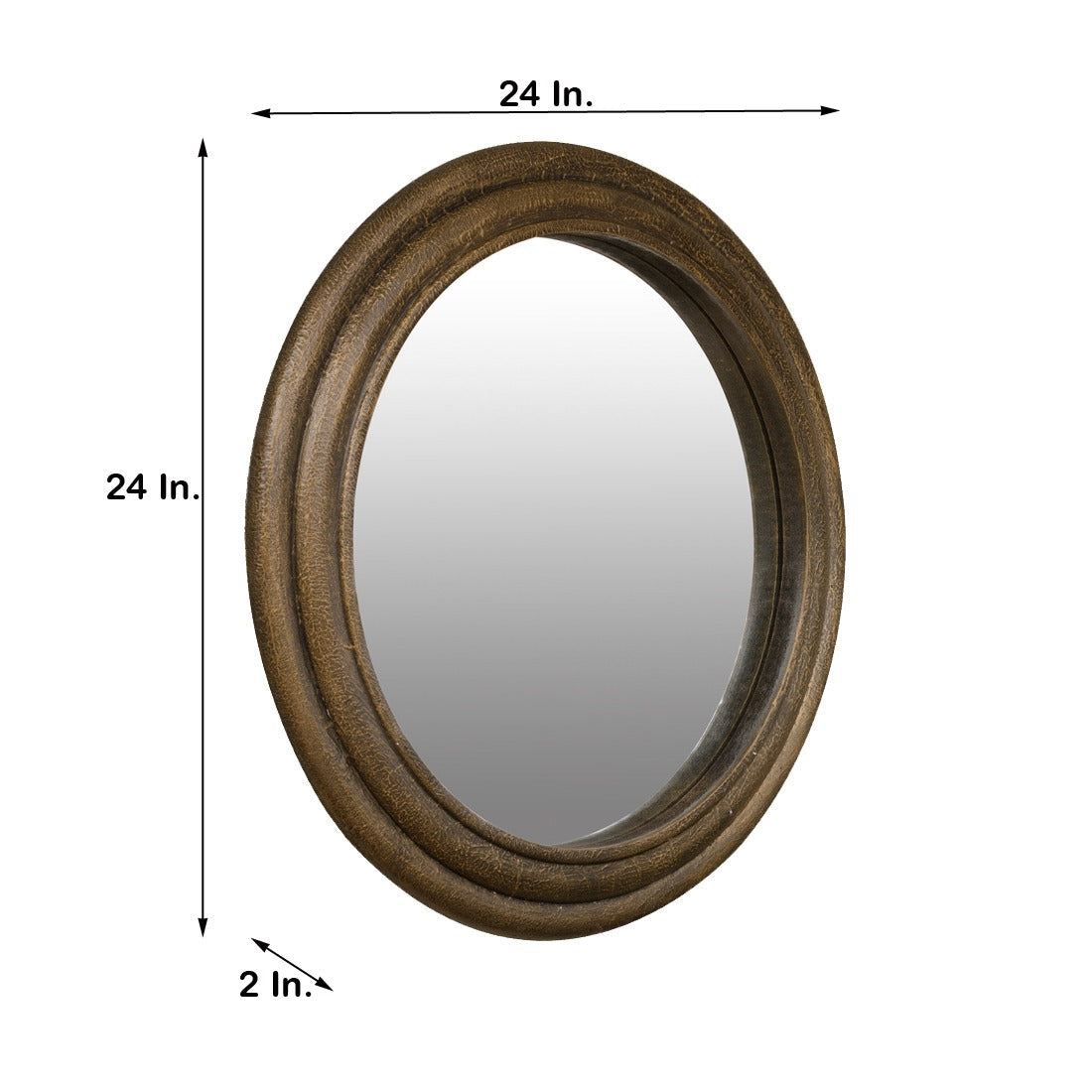 Wooden Mirror-V Home Decor