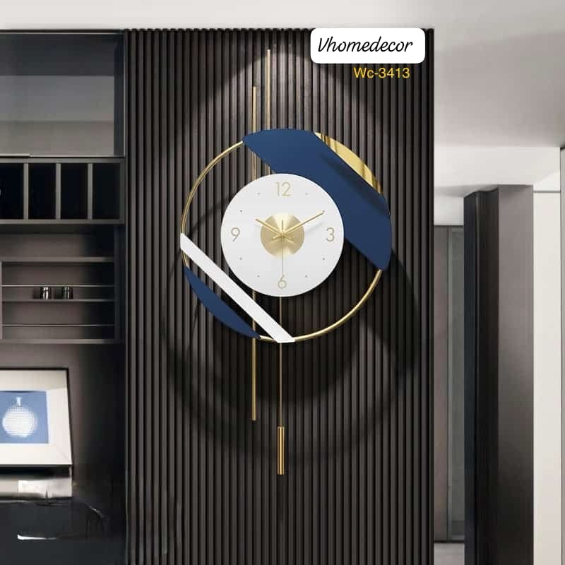 Circle Wall Clock 16*30-V Home Decor