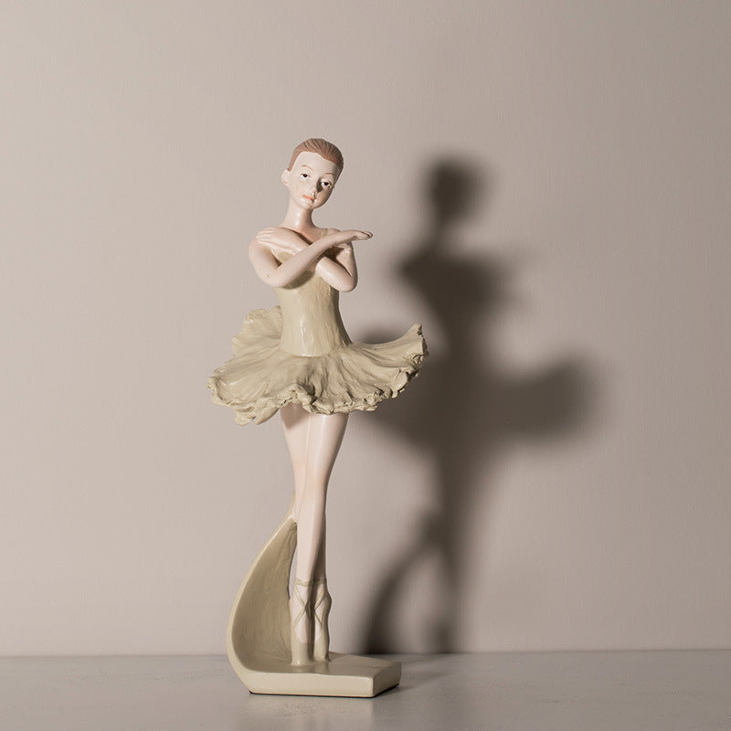 Art Cute Girly Heart Ballet Girl Knickknack