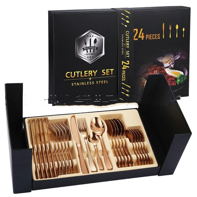 🎁 Stainless Steel Tableware Gift Box Set (100% off)