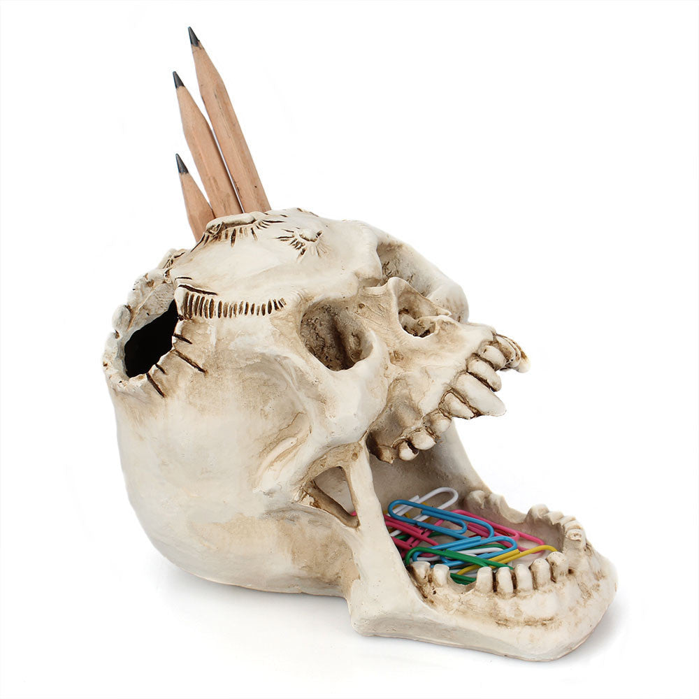 Fangs Horror Face Storage Pen Holder Creative Office Desktop Storage