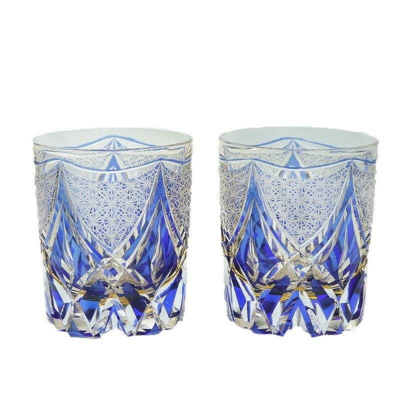 Crystal Glasses Light Luxury Whiskey Shot Glass Personality