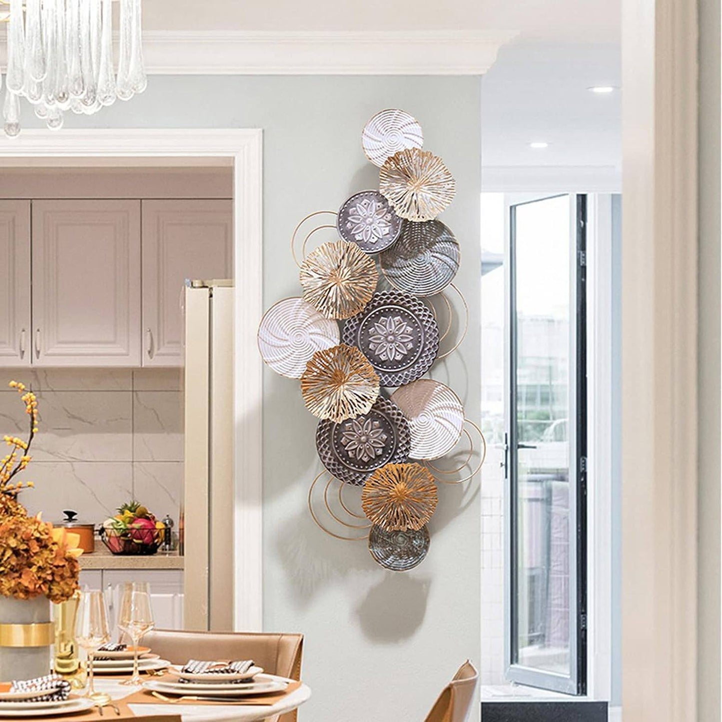 Multiple Flowers Wall Decor 24*48-V Home Decor