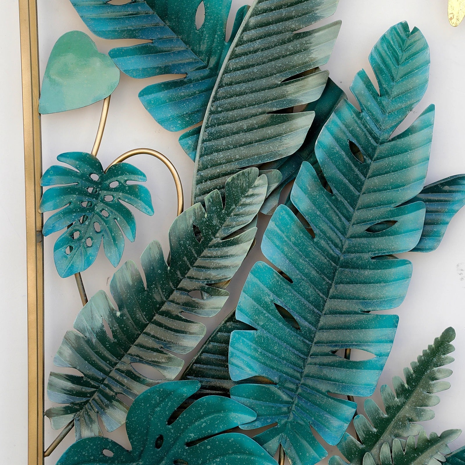 Banana Leaf Frame 24*48-V Home Decor