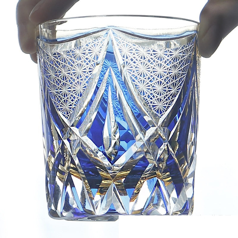 Crystal Glasses Light Luxury Whiskey Shot Glass Personality