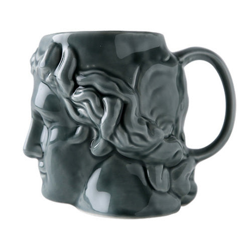 Apollo Statue Ceramic Mug Funny Large Capacity Water Cup Coffee Cup