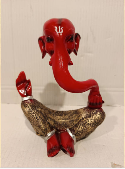 Red Gajanand Decor 6*4*8.5