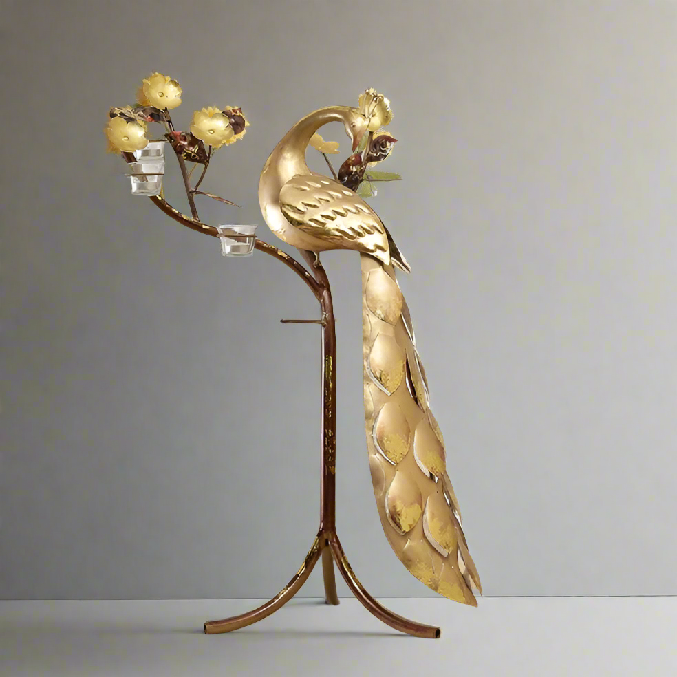 Peacock Standing table decor 36*20*20