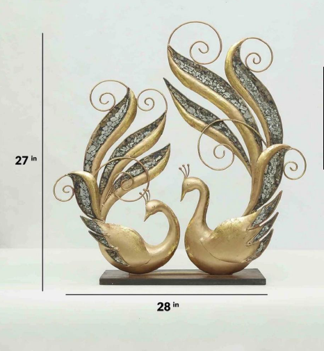 Peacock set mosaic decor 27*28