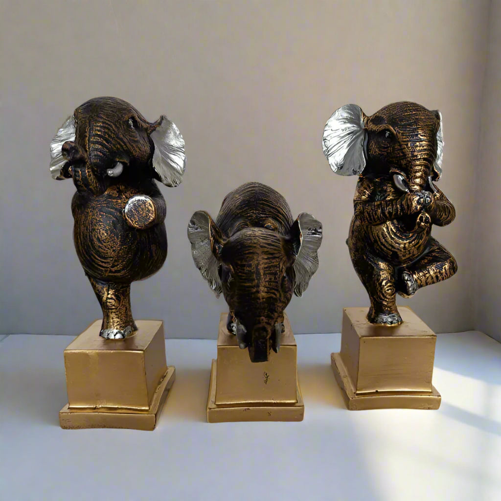 Elephant Set Table Decor 4*6