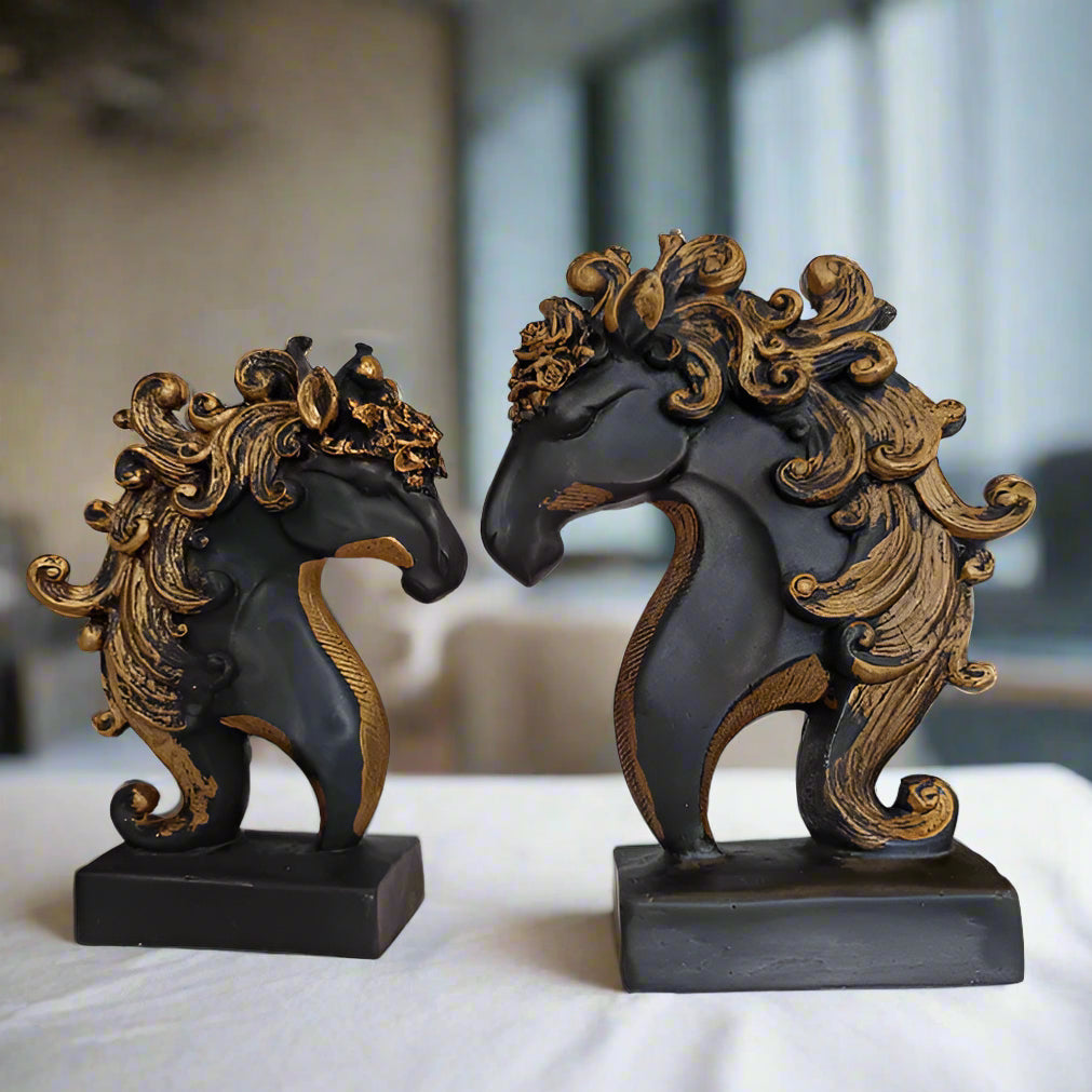 Horse Set Decor 8*3*13