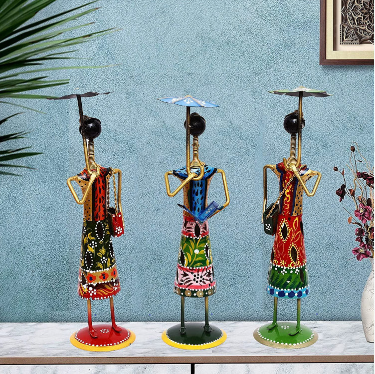Umbrella Lady Set Table Decor 11*3*3