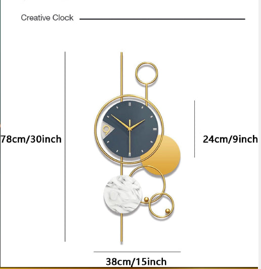 Casa Wall Clock 30*15