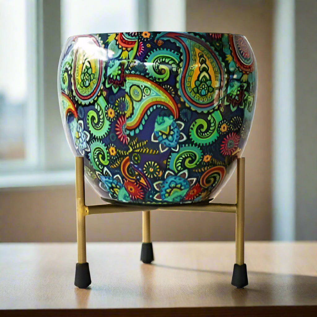 Meena Tabletop Pot 15*15*18