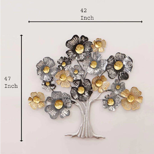 Tree Of Flowers Wall Decor 47*42