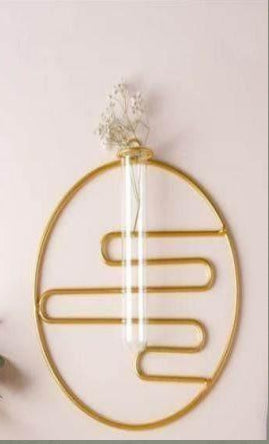 Wall Hanging With Test Tube Planter 20*20