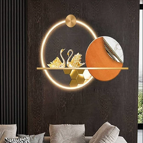 Burlix duck deer wall decor 27*39