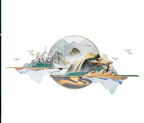 Chic Chat Deer Wall Decor 67*3*31