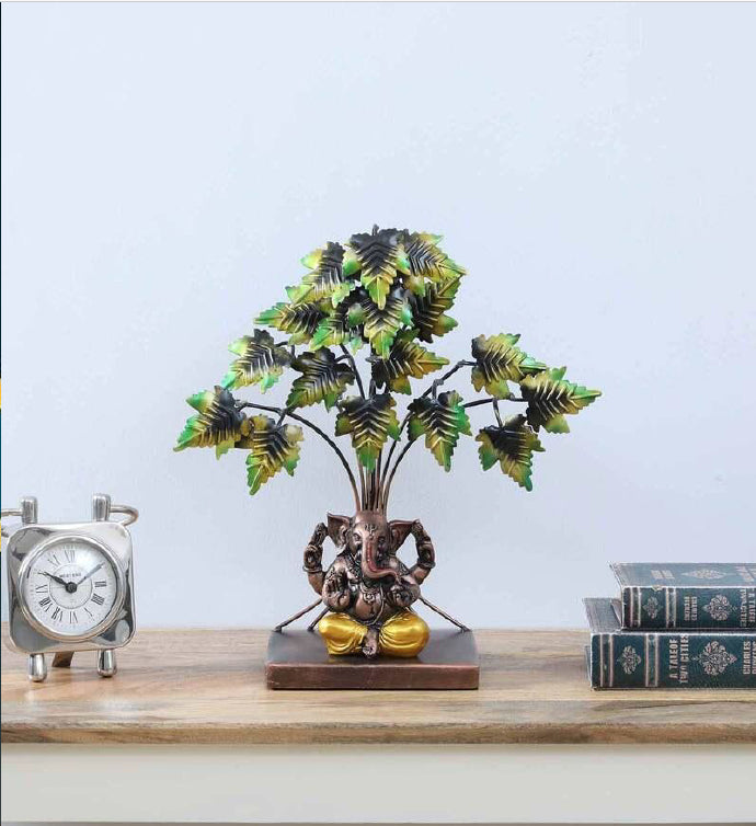 Ganesha Mapple Tree Table Decor 20*21