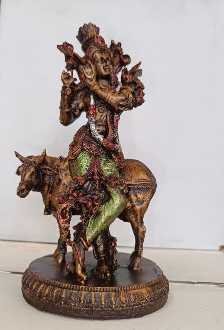 Cow Krishna Table Decor 5*4*10