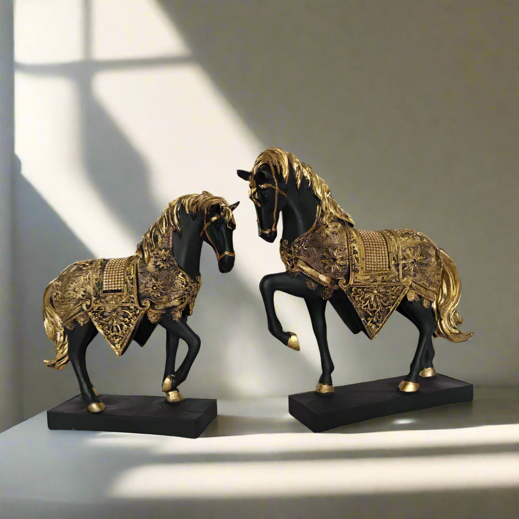 Standing Horse Set Decor 5*4*10