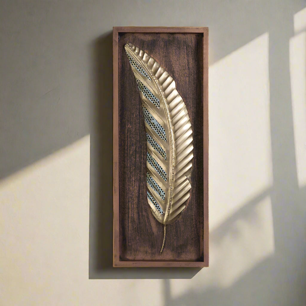 Abby Leaf Wall Decor 20*8