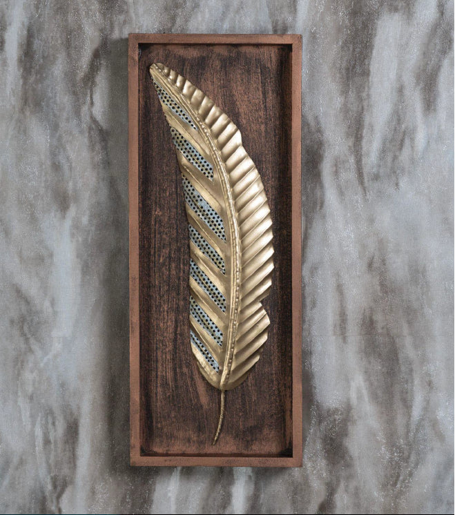 Abby Leaf Wall Decor 20*8