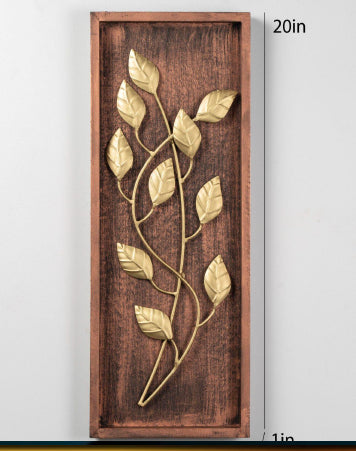 Noah Leaf Wall Decor 20*8