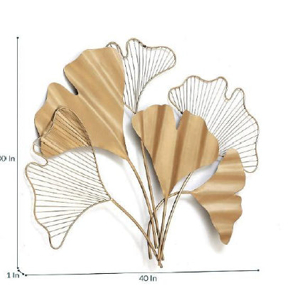 Six Ginkgo Leaf Wall Decor 30*40