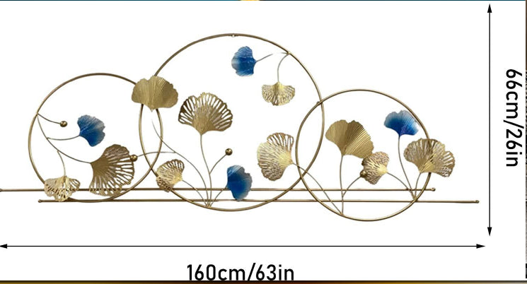 Willow Triple Circle Wall Decor 63*2*26