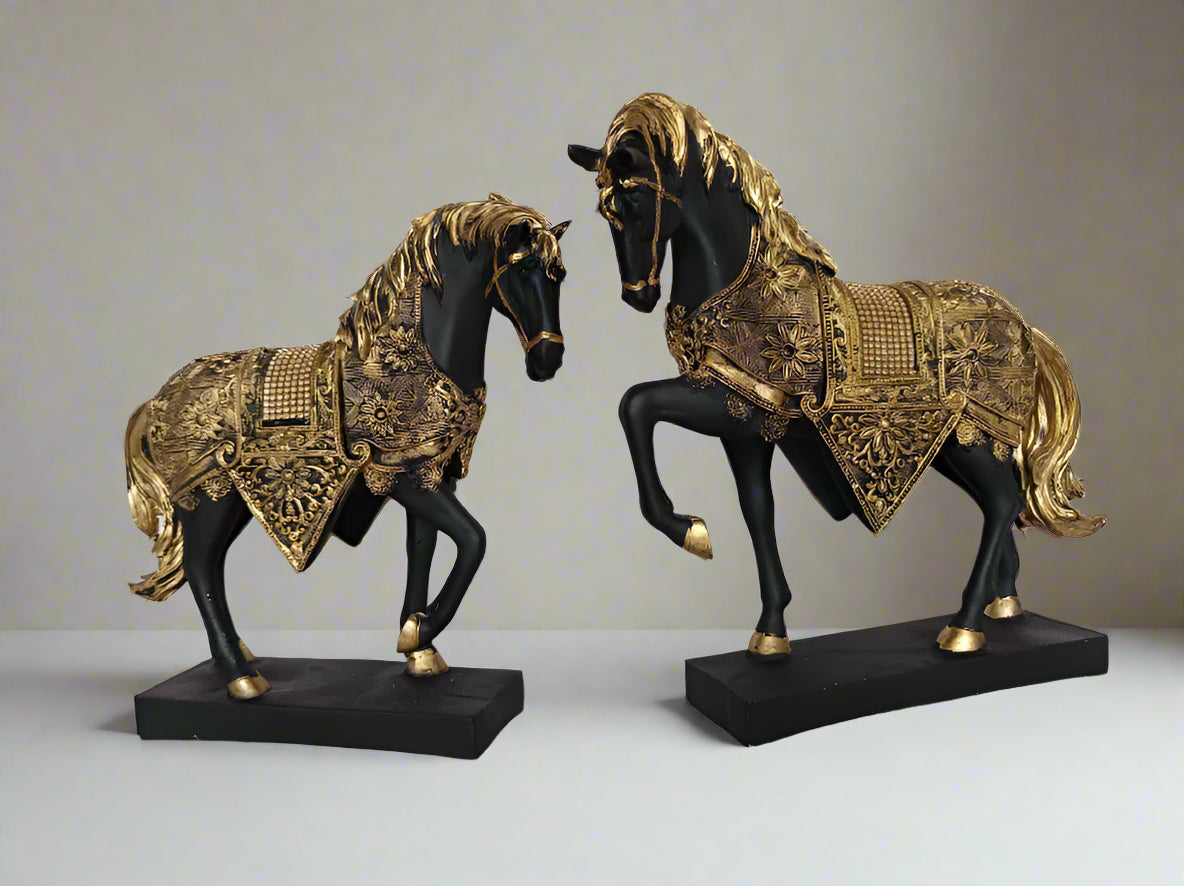 Standing Horse Set Decor 5*4*10
