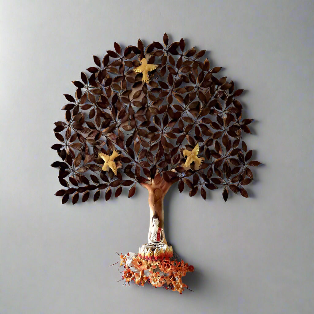 Buddha Life Tree Wall Decor 54*44