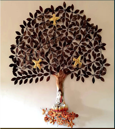 Buddha Life Tree Wall Decor 54*44