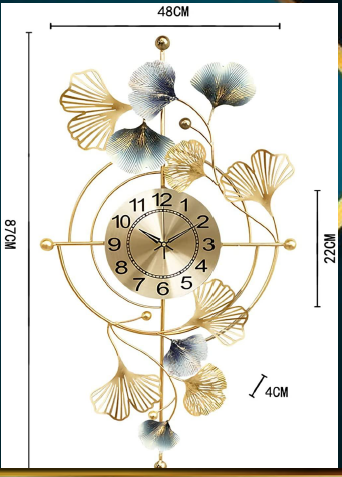 Willow Wall Clock 35*2*20