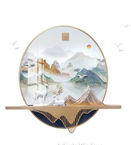 Luxoras Deer Wall Decor 43*3*35