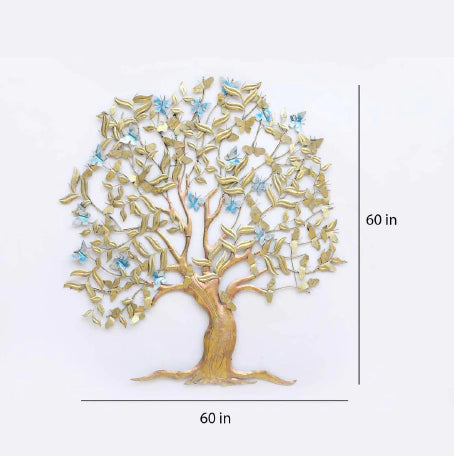 Big Butterfly Tree Wall Decor 60*60