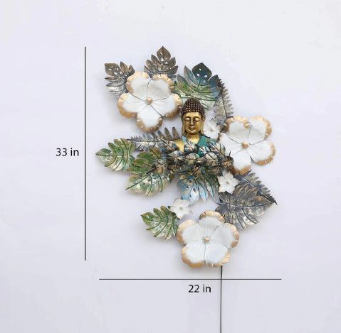 Buddha Flower Wall Decor 33*22