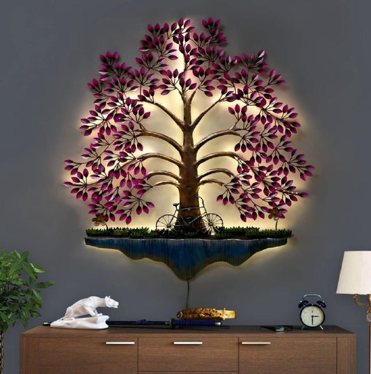 Pesto Pink Tree Wall Decor 31*40
