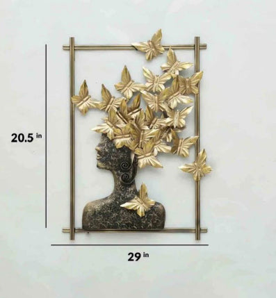Butterfly Lady Frame 20*29