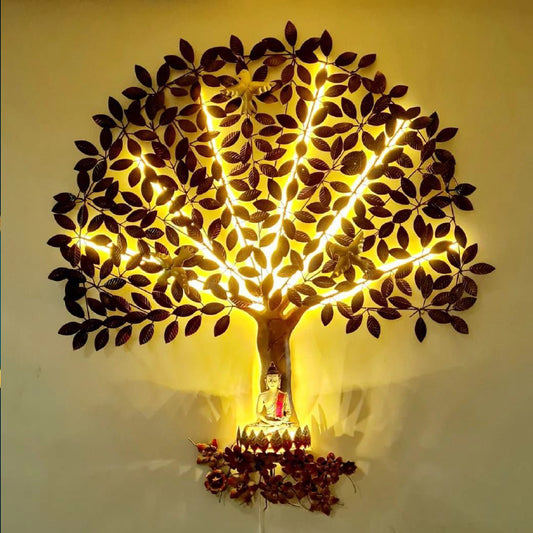 Buddha Life Tree Wall Decor 54*44