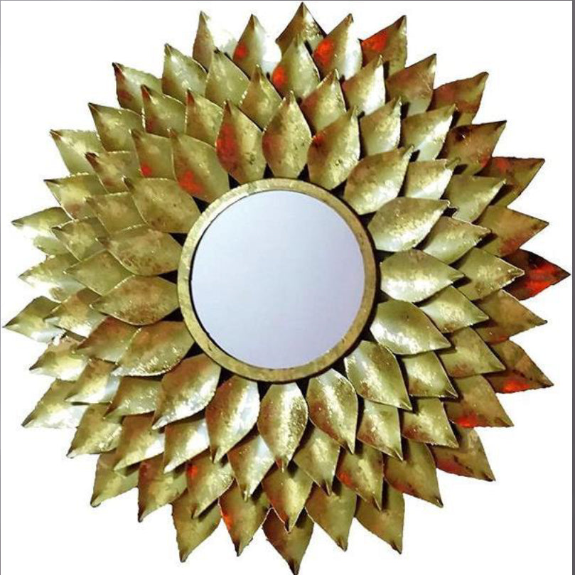 Leaf Wall Mirror Decor 30*30*4