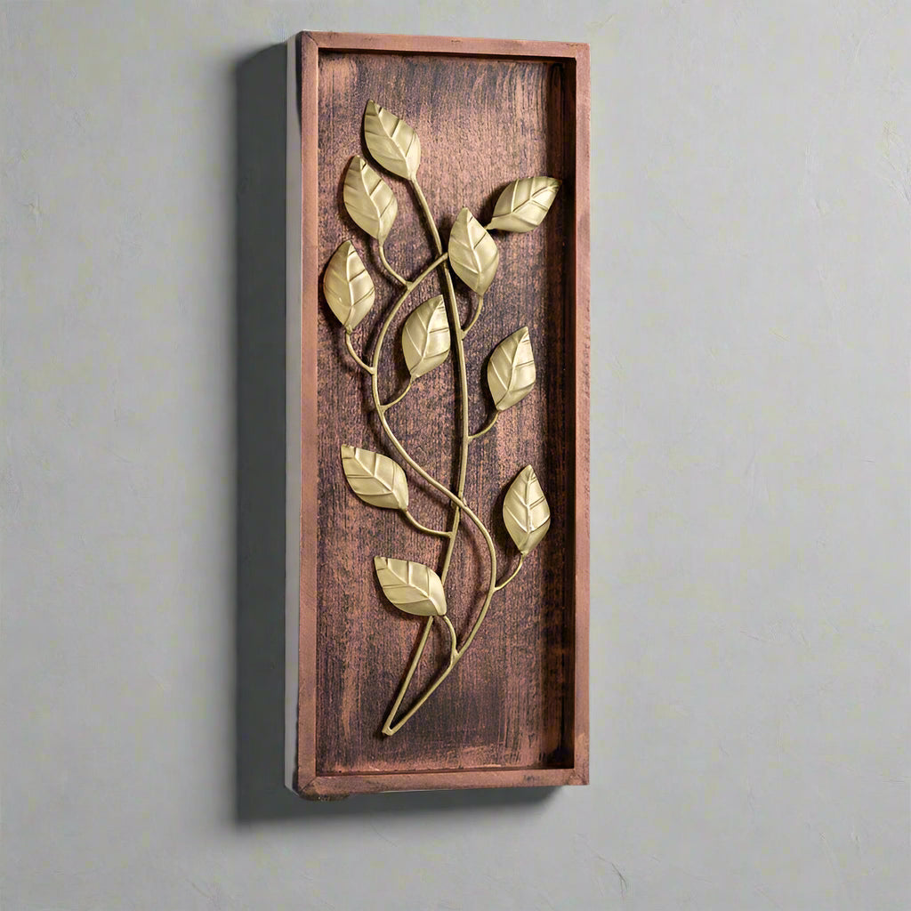 Noah Leaf Wall Decor 20*8