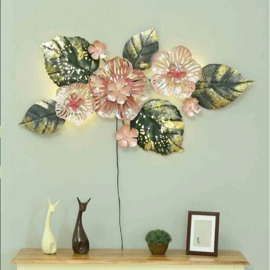 Pink Torando Flower Wall Decor 47*2*24