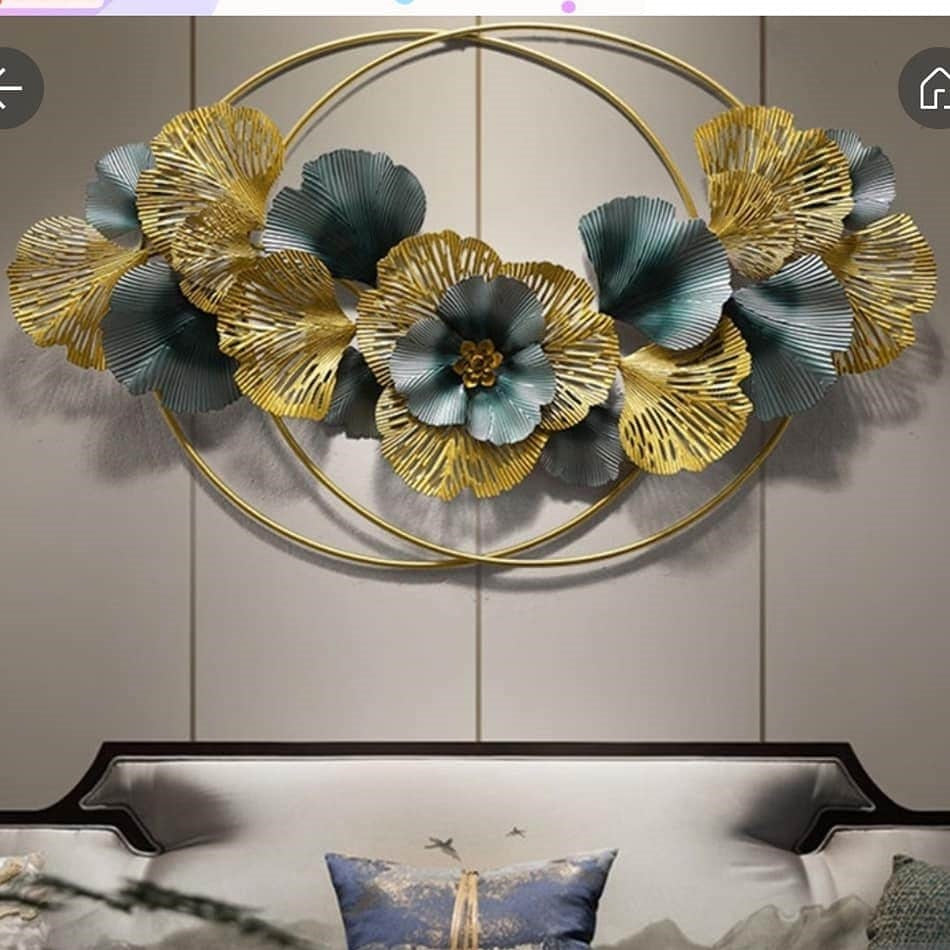 Dual Ring Flower 48*28-V Home Decor